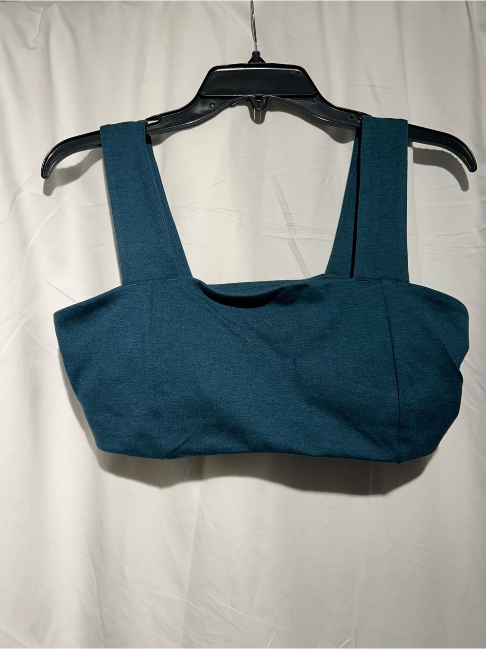 Old Navy CloudComfy Deep Teal Square Neck Sports Bra Size M